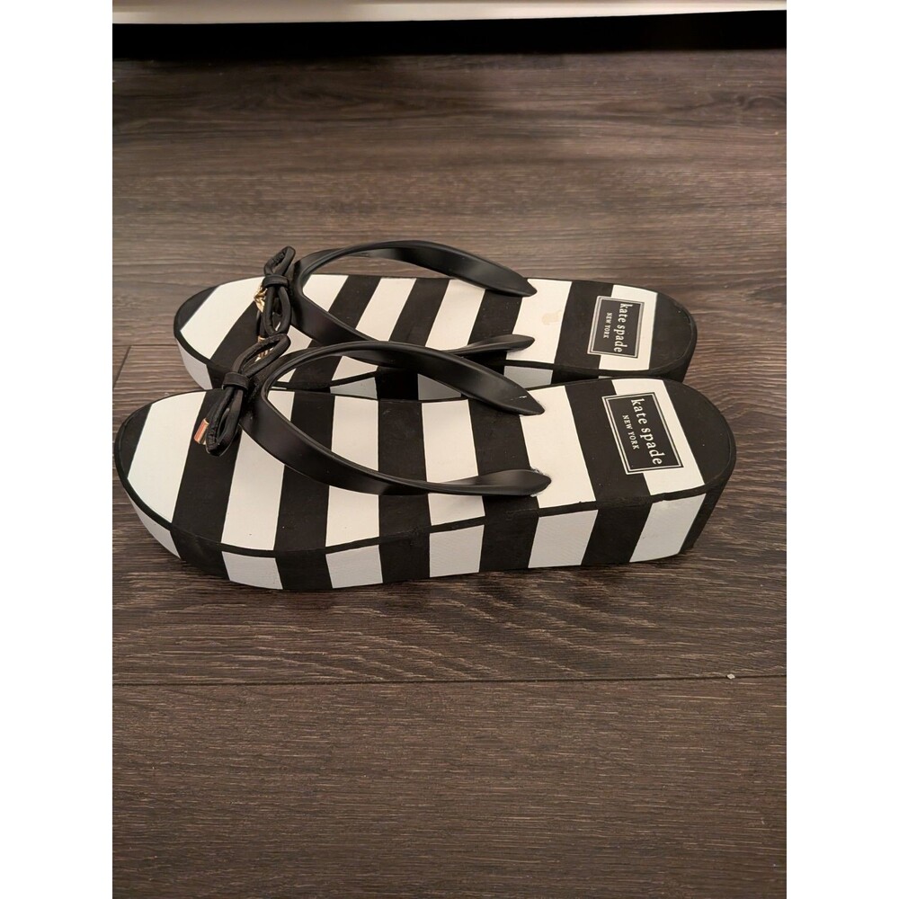 KATE SPADE New York Rhett Wedge Sandals Casual Platform Flip-Flops / US 8M